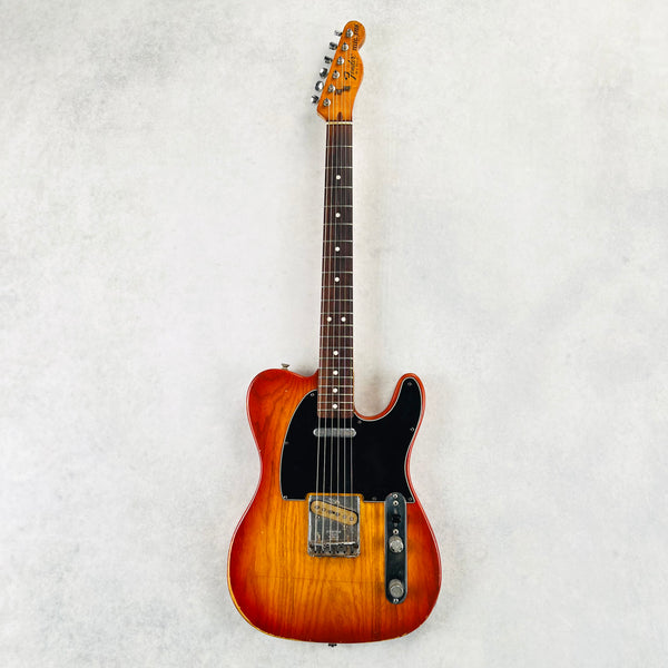 Fender Telecaster 1978 Vintage Electric Guitar - Cherry Sunburst - 2