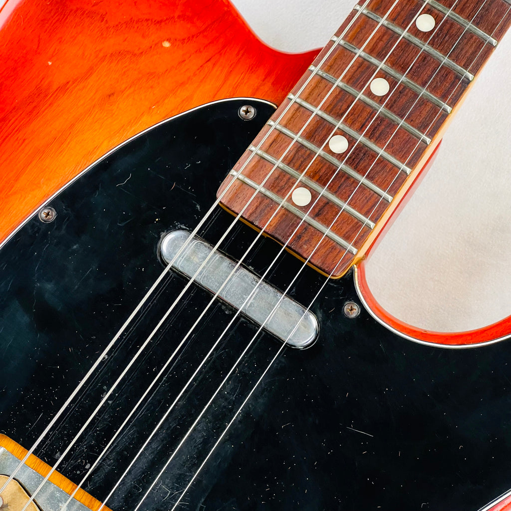 Fender Telecaster 1978 Vintage Electric Guitar - Cherry Sunburst - 8