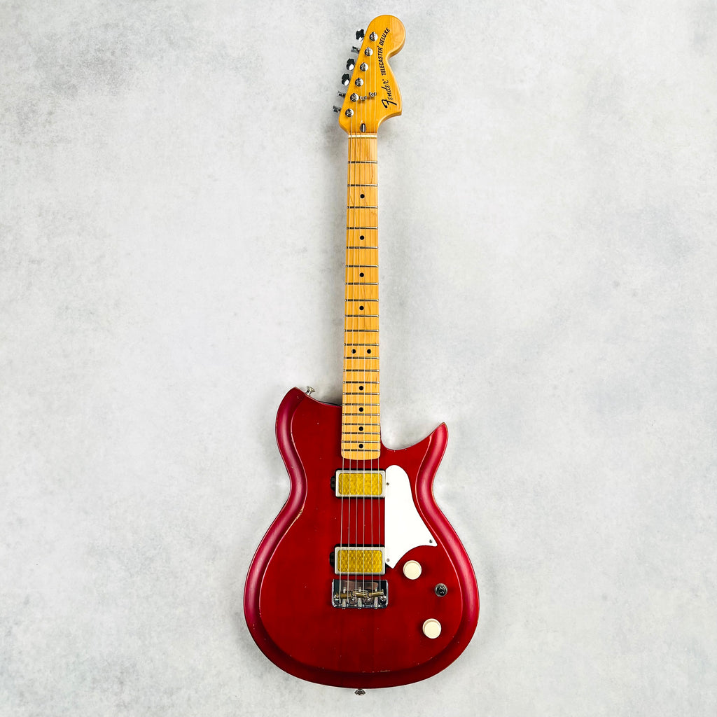 Fender Telecaster Deluxe Neck & German Carve Body Partscaster 2006 - Red - 2