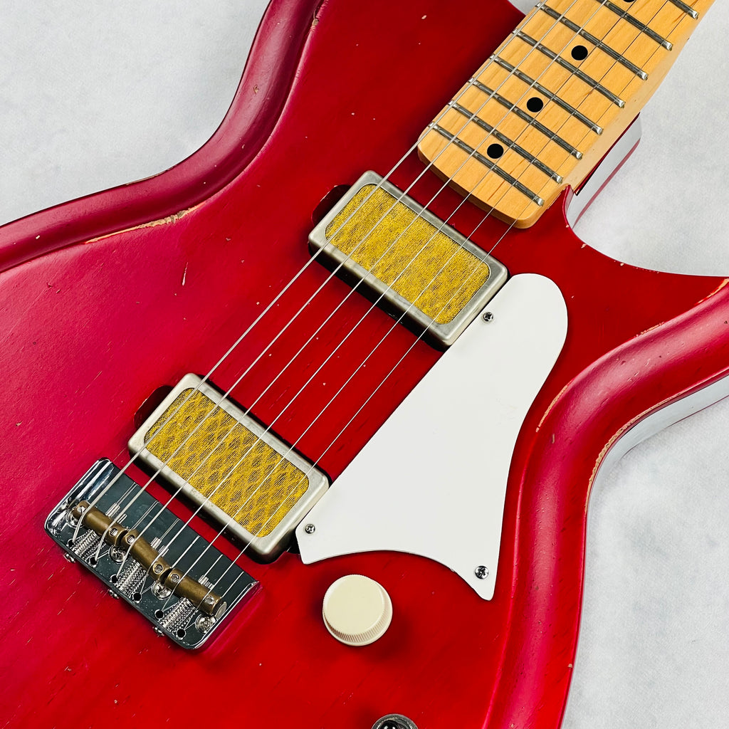 Fender Telecaster Deluxe Neck & German Carve Body Partscaster 2006 - Red - 6