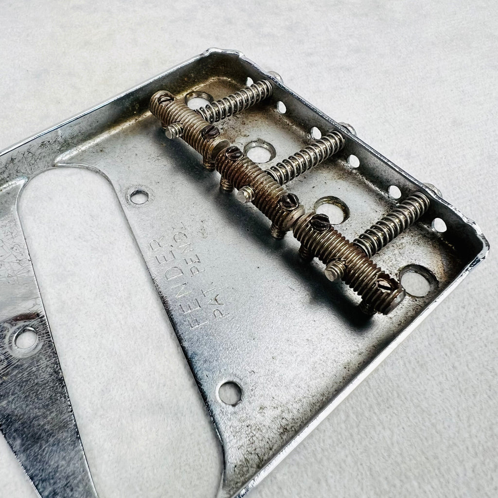 Fender Telecaster Top Loader Bridge Assembly & Bridge Cover 1958 - 5