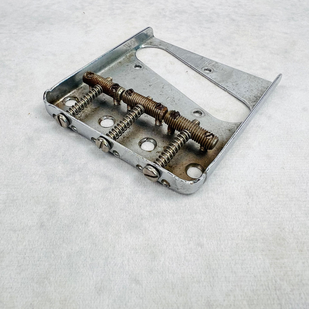 Fender Telecaster Top Loader Bridge Assembly & Bridge Cover 1958 - 6