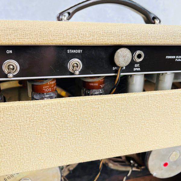 Fender Twin 6G8 2x12" Combo Amplifier 1962 - Blonde - 11