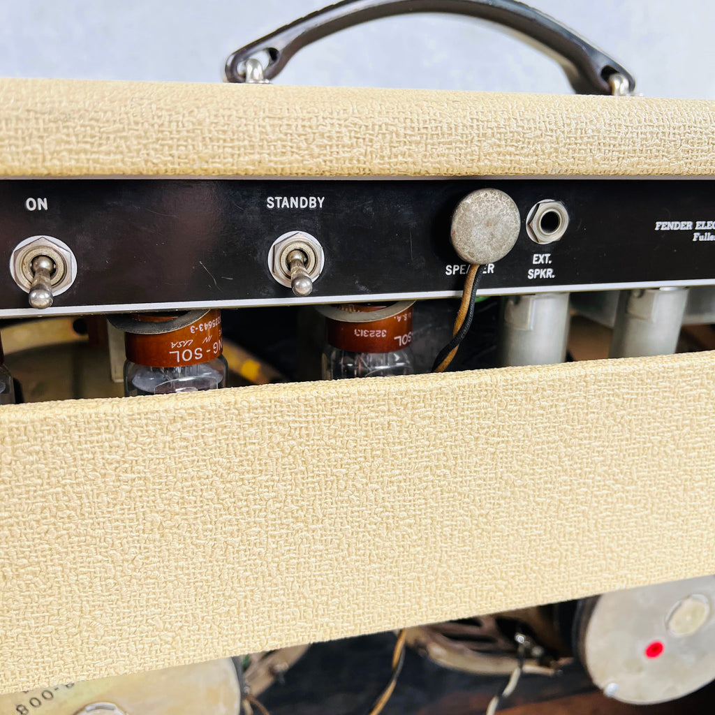 Fender Twin 6G8 2x12" Combo Amplifier 1962 - Blonde - 11