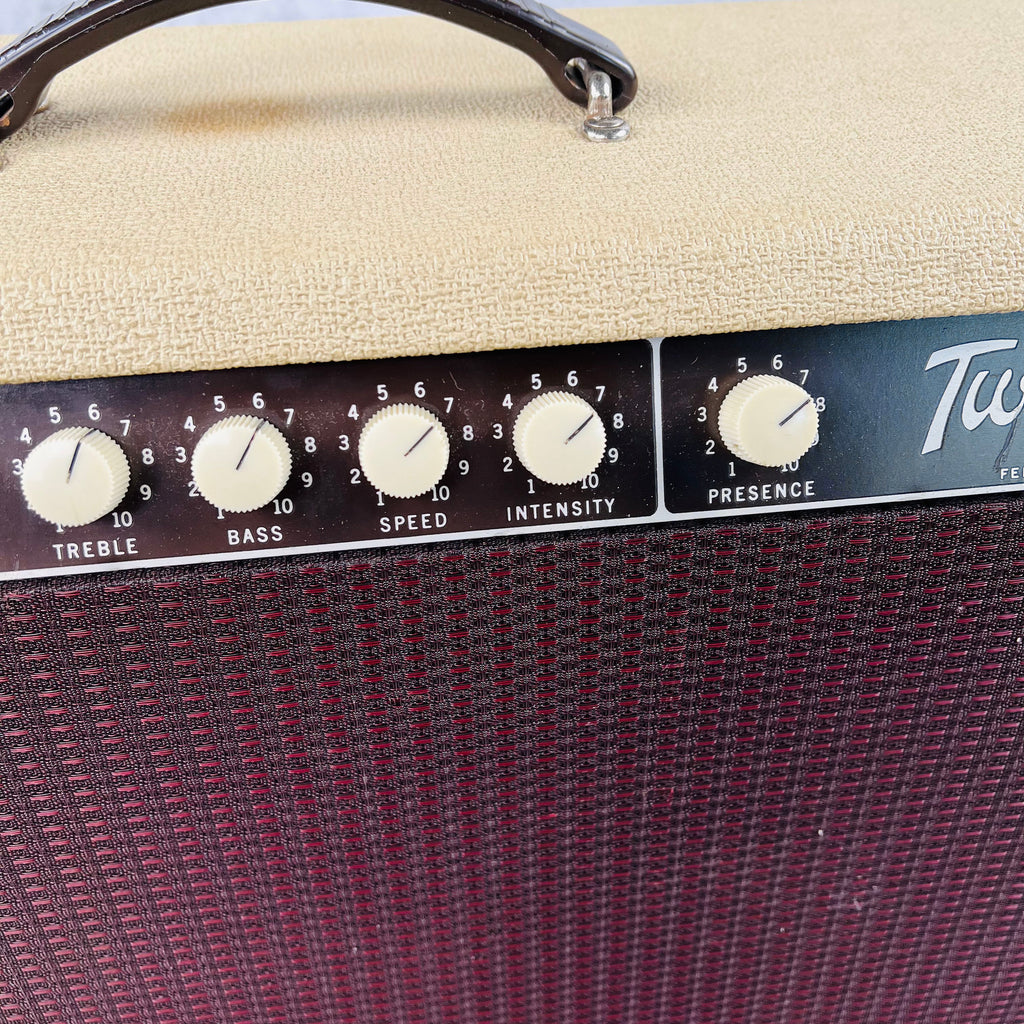 Fender Twin 6G8 2x12" Combo Amplifier 1962 - Blonde - 5