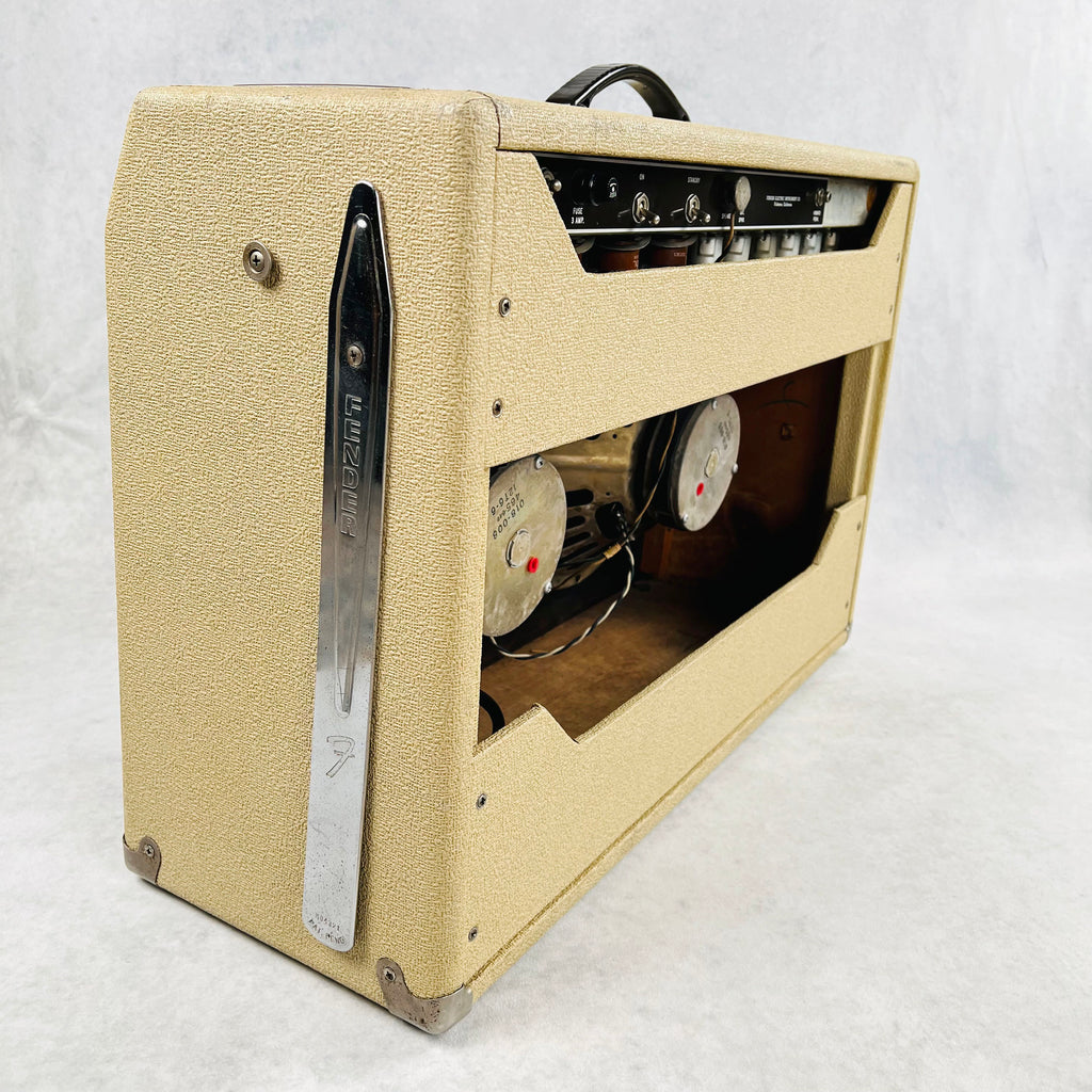 Fender Twin 6G8 2x12" Combo Amplifier 1962 - Blonde - 8
