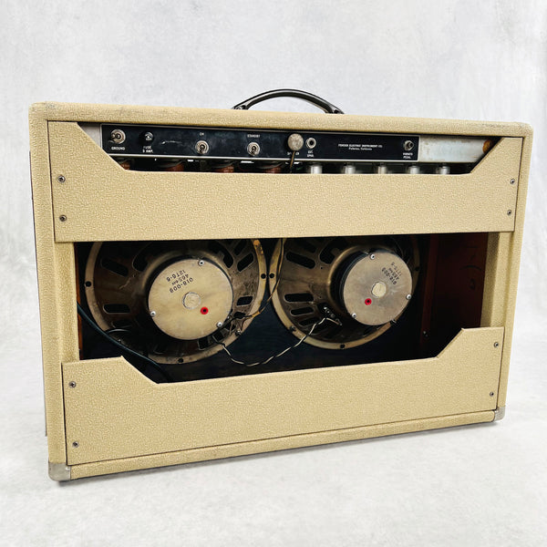 Fender Twin 6G8 2x12" Combo Amplifier 1962 - Blonde - 9