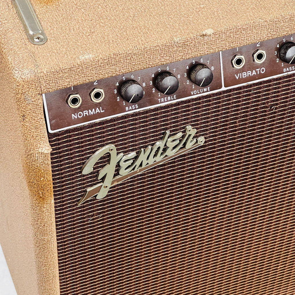Fender Vibrasonic 5G13 1x15" Combo Amplifier 1960 - Brown - 4