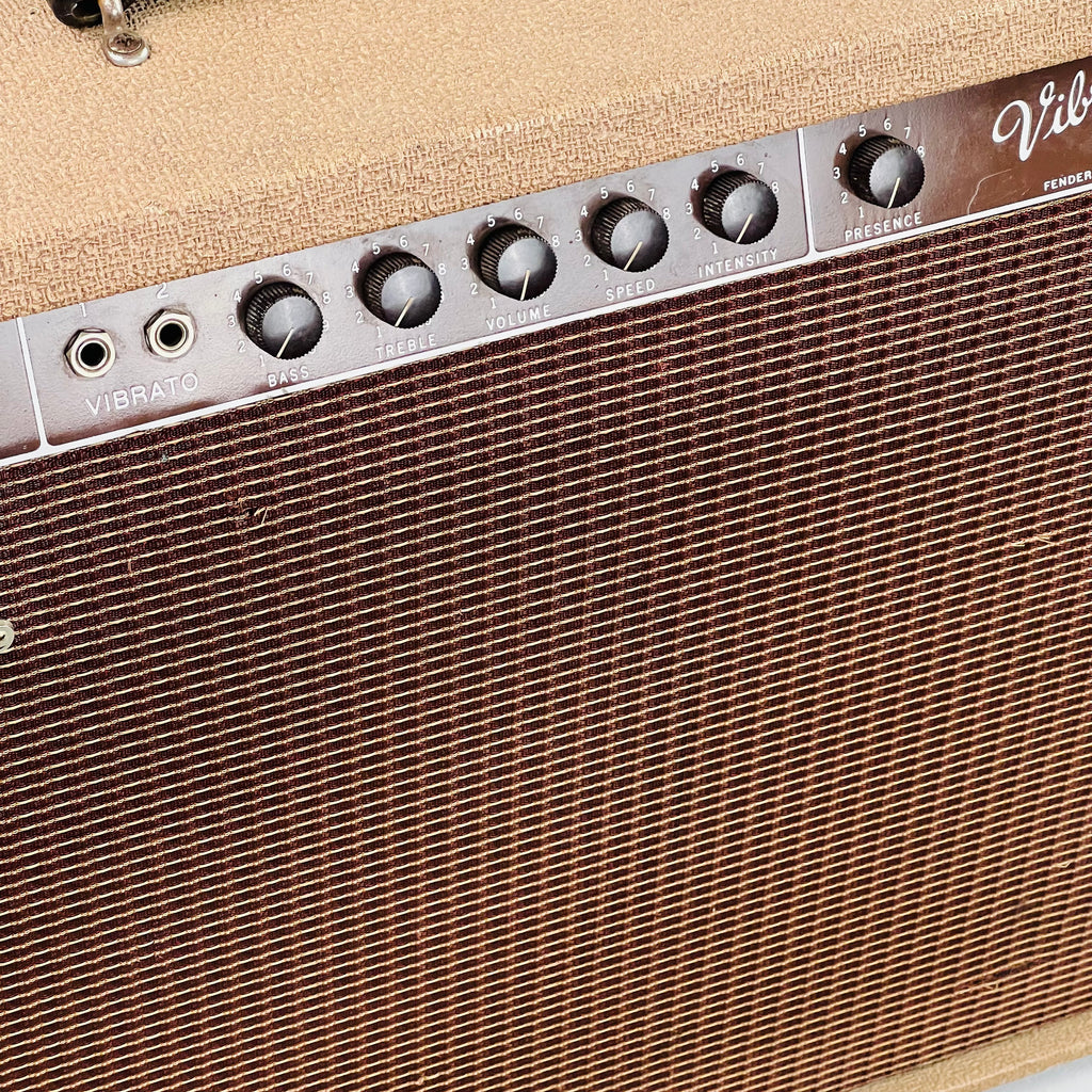 Fender Vibrasonic 5G13 1x15" Combo Amplifier 1960 - Brown - 5