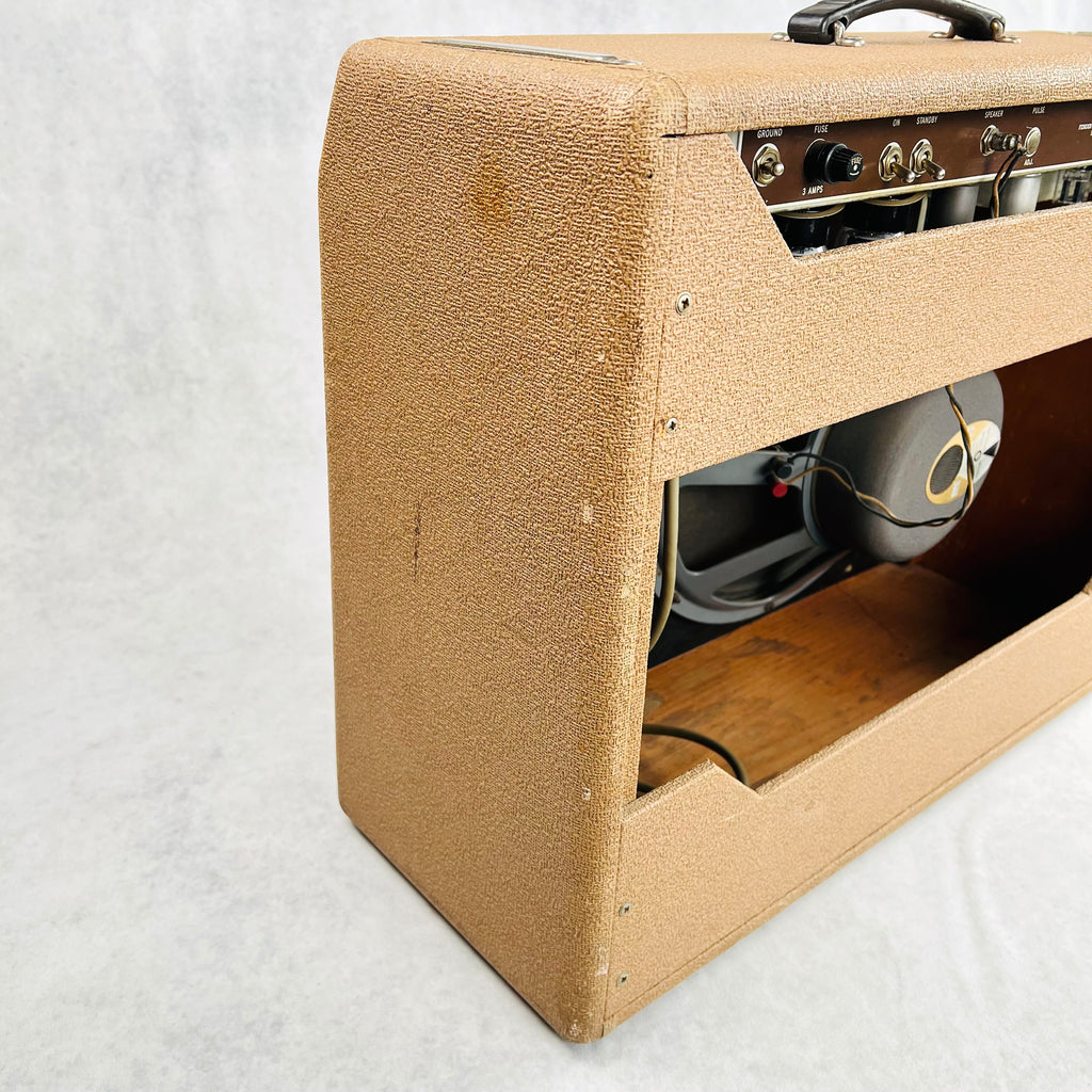 Fender Vibrasonic 5G13 1x15" Combo Amplifier 1960 - Brown - 10