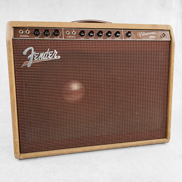 Fender Vibrasonic 5G13 1x15" Combo Amplifier 1960 - Brown - 1