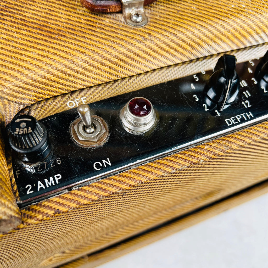 Fender Vibrolux 5F11 1x10" Combo Amplifier 1959 - Tweed - 9