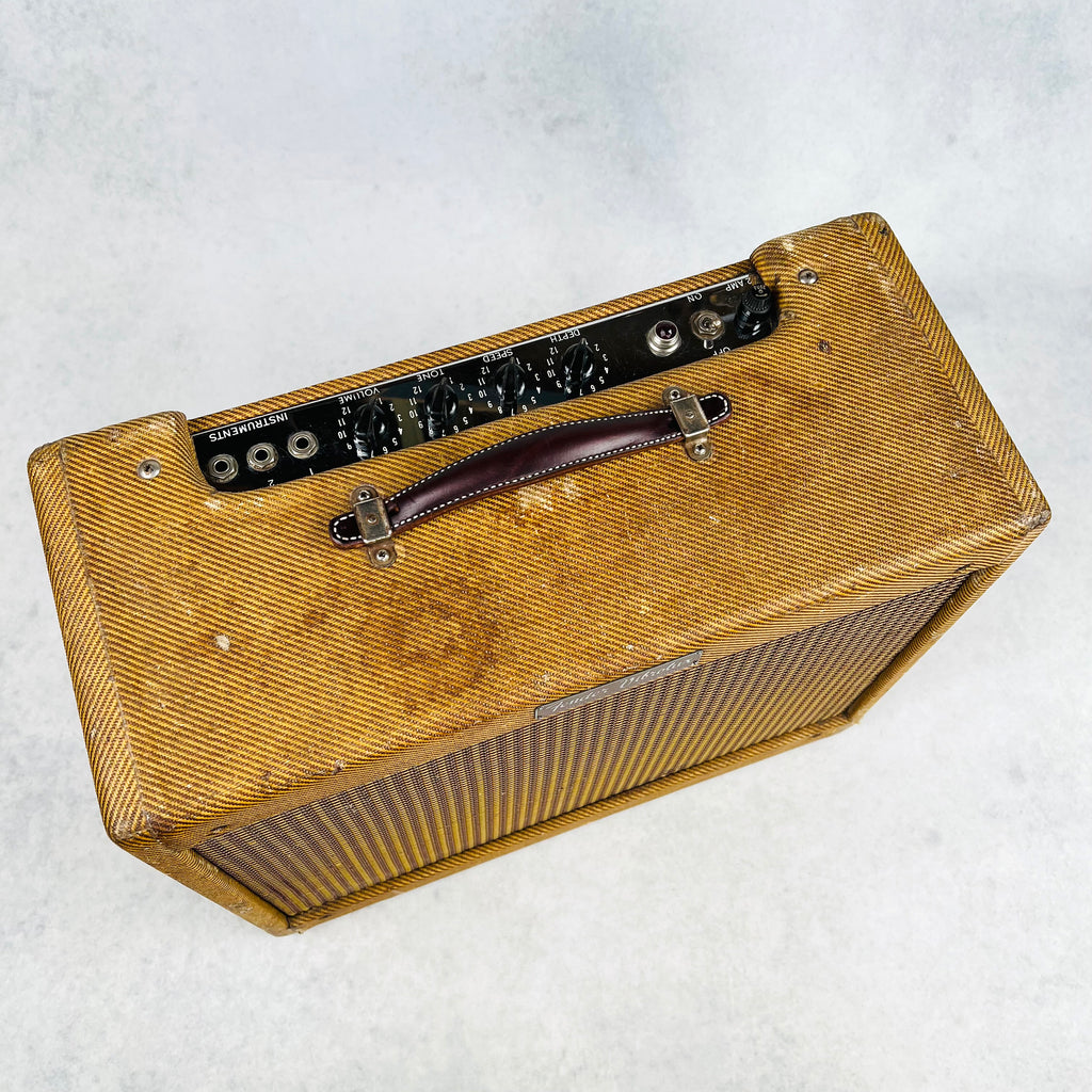 Fender Vibrolux 5F11 1x10" Combo Amplifier 1959 - Tweed - 2