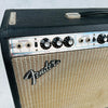 Fender Vibrolux Reverb Silver Panel 2x10" Combo Amplifier 1977 - Black - 3