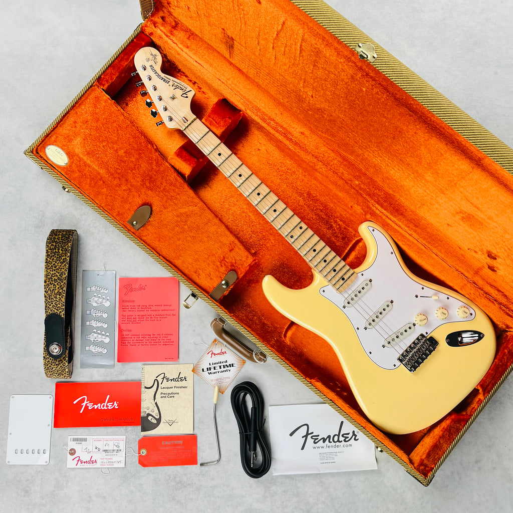 Fender Yngwie Malmsteen Stratocaster Maple Fingerboard 2017 - Vintage White - 21