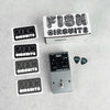 Fish Circuits Exploration #1 Fuzzstortion Pedal - Silver - 10