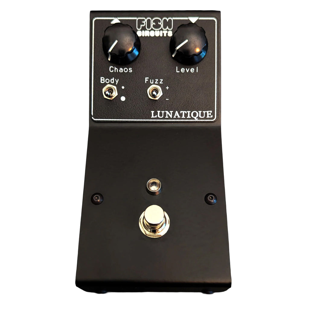 Fish Circuits Lunatique Fuzz Pedal - Limited Black - 2