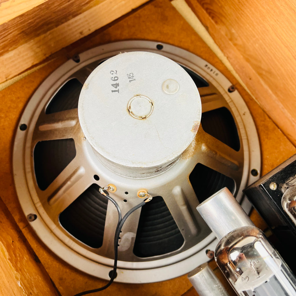 Flot-A-Tone Model 600 1x12" Combo Amp 1950 - Brown - 16