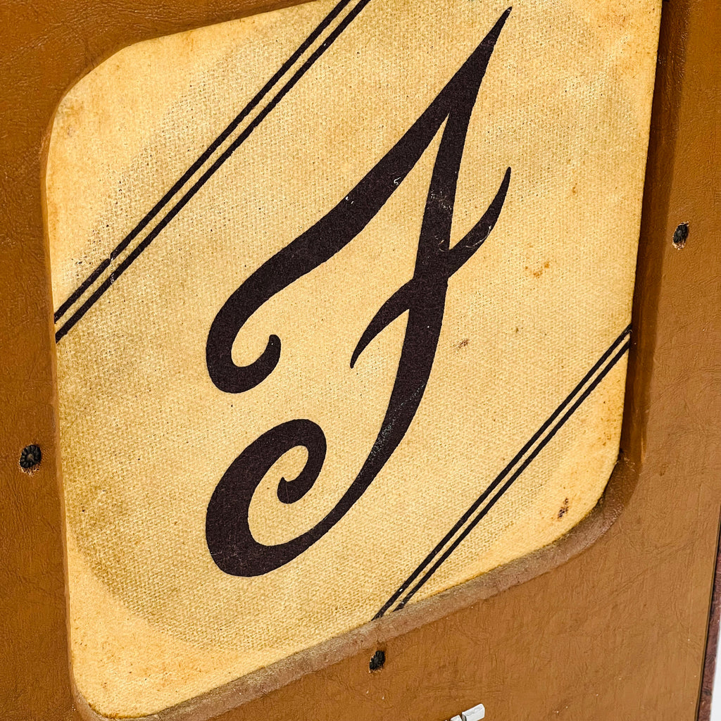 Flot-A-Tone Model 600 1x12" Combo Amp 1950 - Brown - 6