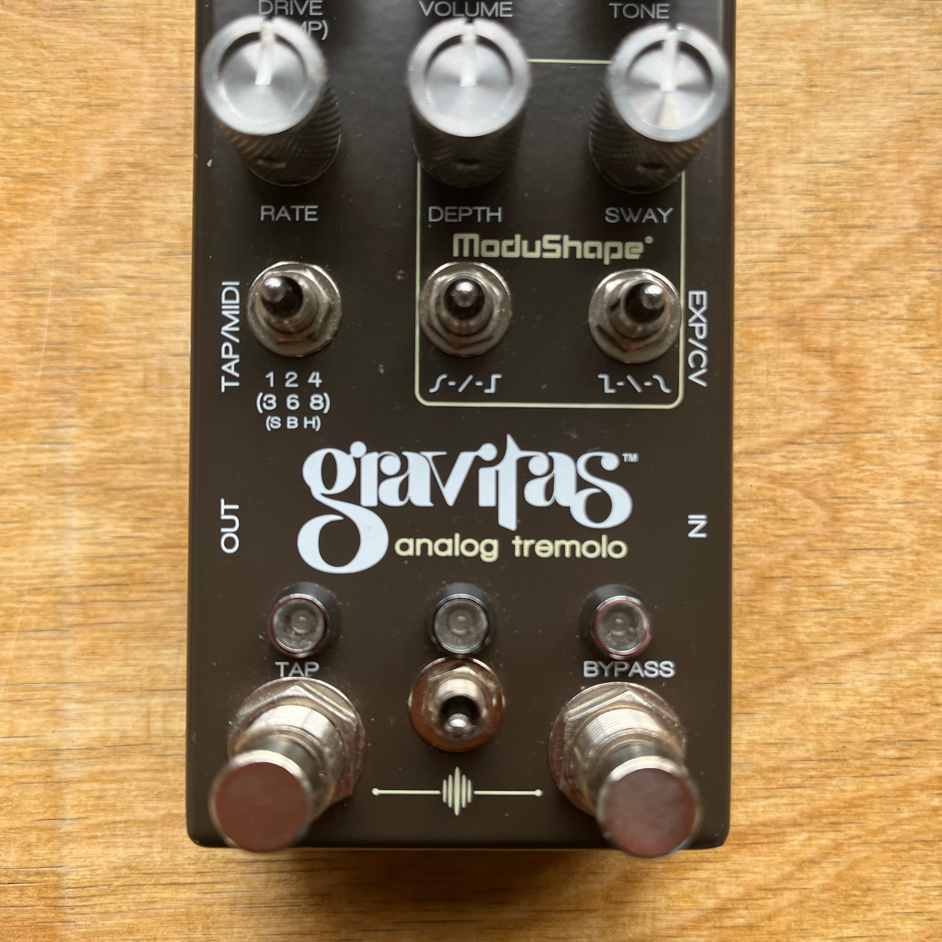 chase bliss audio gravitas アナログトレモロ Chase Bliss Audio Gravitas Analog Tremolo | Tone Wolf