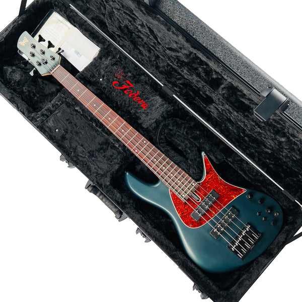 Fodera Emperor 5 Standard Classic 5-String Bass - British Racing Green - 16