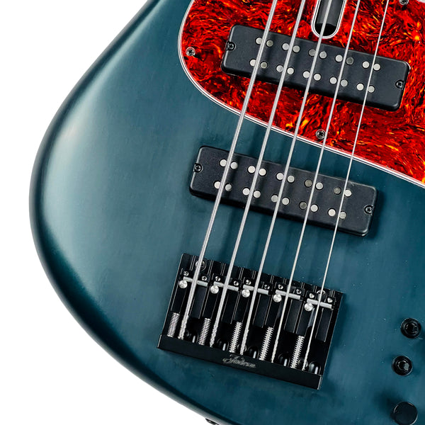 Fodera Emperor 5 Standard Classic 5-String Bass - British Racing Green - 4