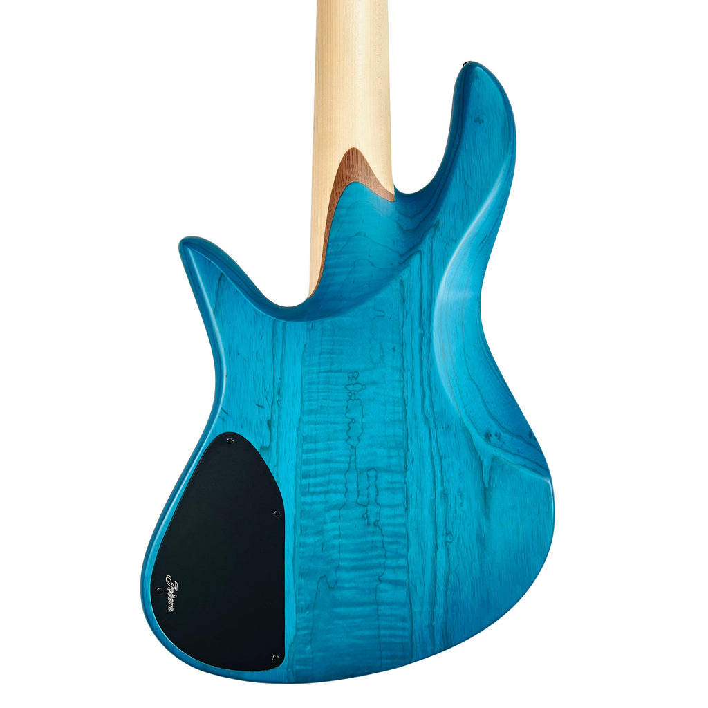 Fodera Emperor Elite Quilt Top 5-String Bass - Bora Blueburst - 11
