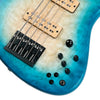 Fodera Emperor Elite Quilt Top 5-String Bass - Bora Blueburst - 5