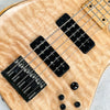 Fodera Emperor Quilt Maple Bolt On 5-String 2011 - Natural - 10