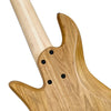 Fodera Emperor Standard Special Redwood Flame 5-String Bass - Natural - 12