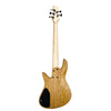 Fodera Emperor Standard Special Redwood Flame 5-String Bass - Natural - 10