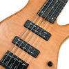 Fodera Emperor Standard Special Redwood Flame 5-String Bass - Natural - 6