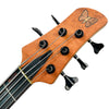 Fodera Imperial Elite MG 5-String Redwood Burl / Walnut - Natural - 9