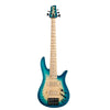 Fodera Monarch Elite Quilt Top 5-String Bass - Bora Blue Burst - 2