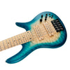 Fodera Monarch Elite Quilt Top 5-String Bass - Bora Blue Burst - 8