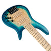 Fodera Monarch Elite Quilt Top 5-String Bass - Bora Blue Burst - 9