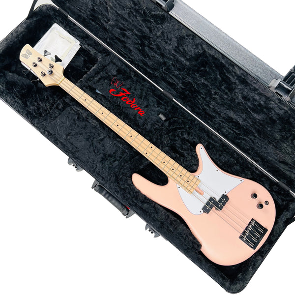 Fodera Monarch P Standard Classic 4-String Bass - Shell Pink - 16