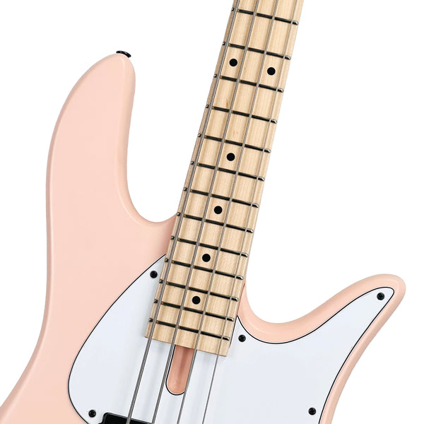 Fodera Monarch P Standard Classic 4-String Bass - Shell Pink - 3