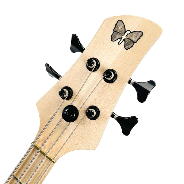 Fodera Monarch P Standard Classic 4-String Bass - Shell Pink - 8