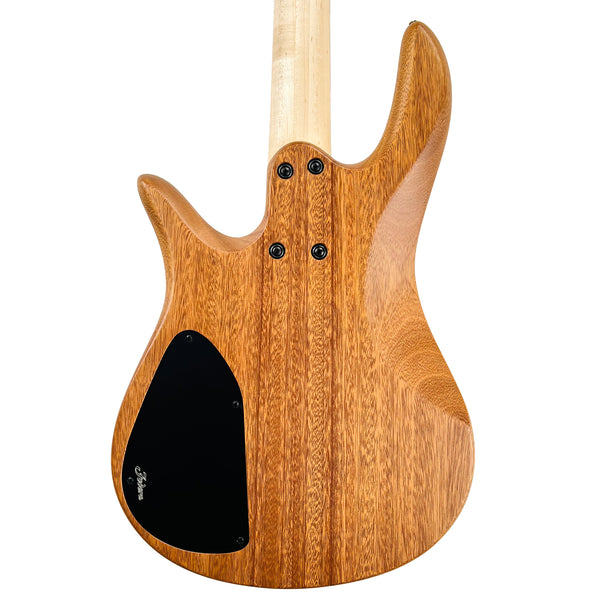 Fodera Victor Wooten '83 4-String Electric Bass Guitar Flame Top Natural - 9