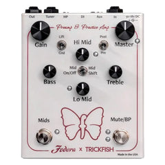 bass amp in a pedal Fodera x Trickfish Preamp & Practice Amp Bass Pedal