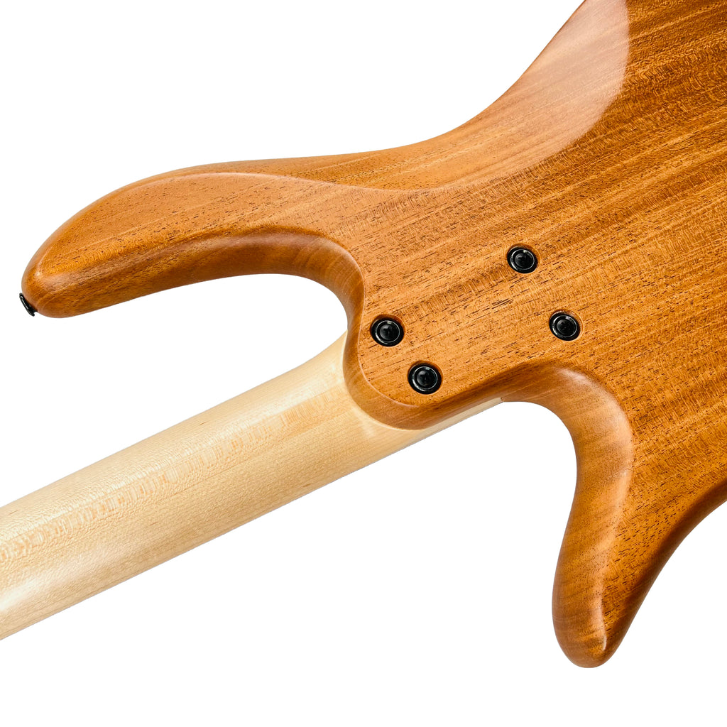 Fodera Yin Yang 4 Standard Mahogany 4-String Electric Bass Guitar - Natural - 16