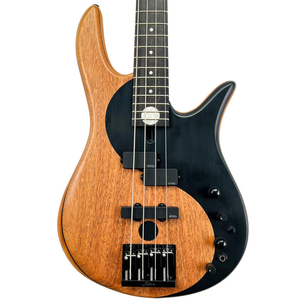 Fodera Yin Yang 4 Standard Mahogany 4-String Electric Bass Guitar - Natural - 1
