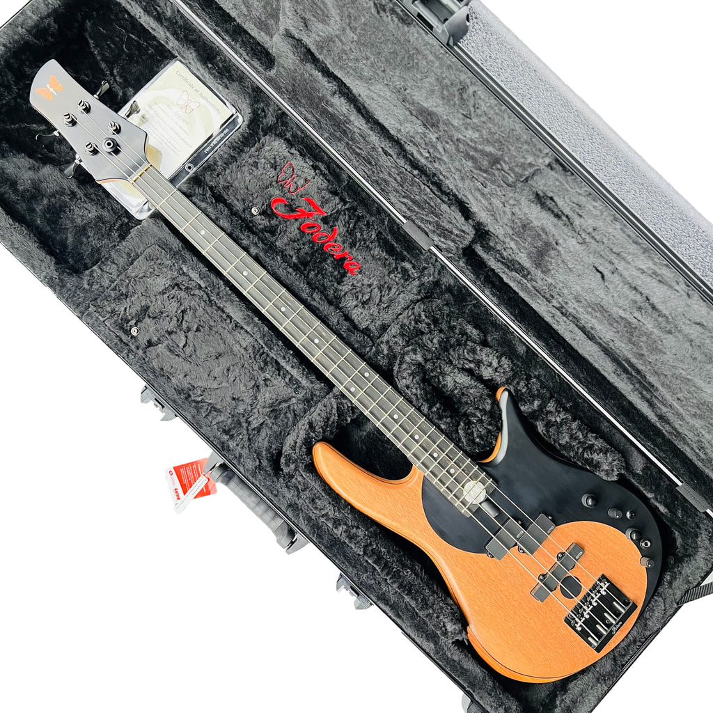 Fodera Yin Yang 4 Standard Mahogany 4-String Electric Bass Guitar - Natural - 20