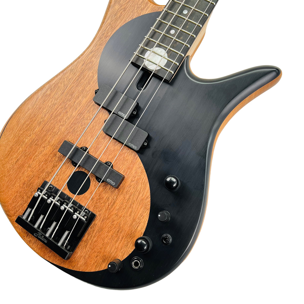 Fodera Yin Yang 4 Standard Mahogany 4-String Electric Bass Guitar - Natural - 5