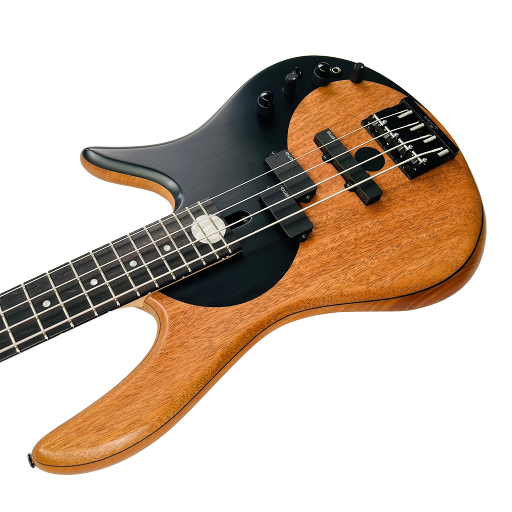 Fodera Yin Yang 4 Standard Mahogany 4-String Electric Bass Guitar - Natural - 8