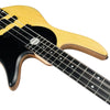 Fodera Yin Yang 4 Standard Series II Pau Amarillo / Walnut 4-String Bass Guitar - Natural - 11