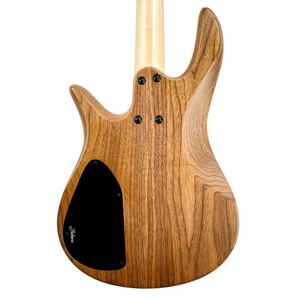 Fodera Yin Yang 4 Standard Series II Pau Amarillo / Walnut 4-String Bass Guitar - Natural - 14