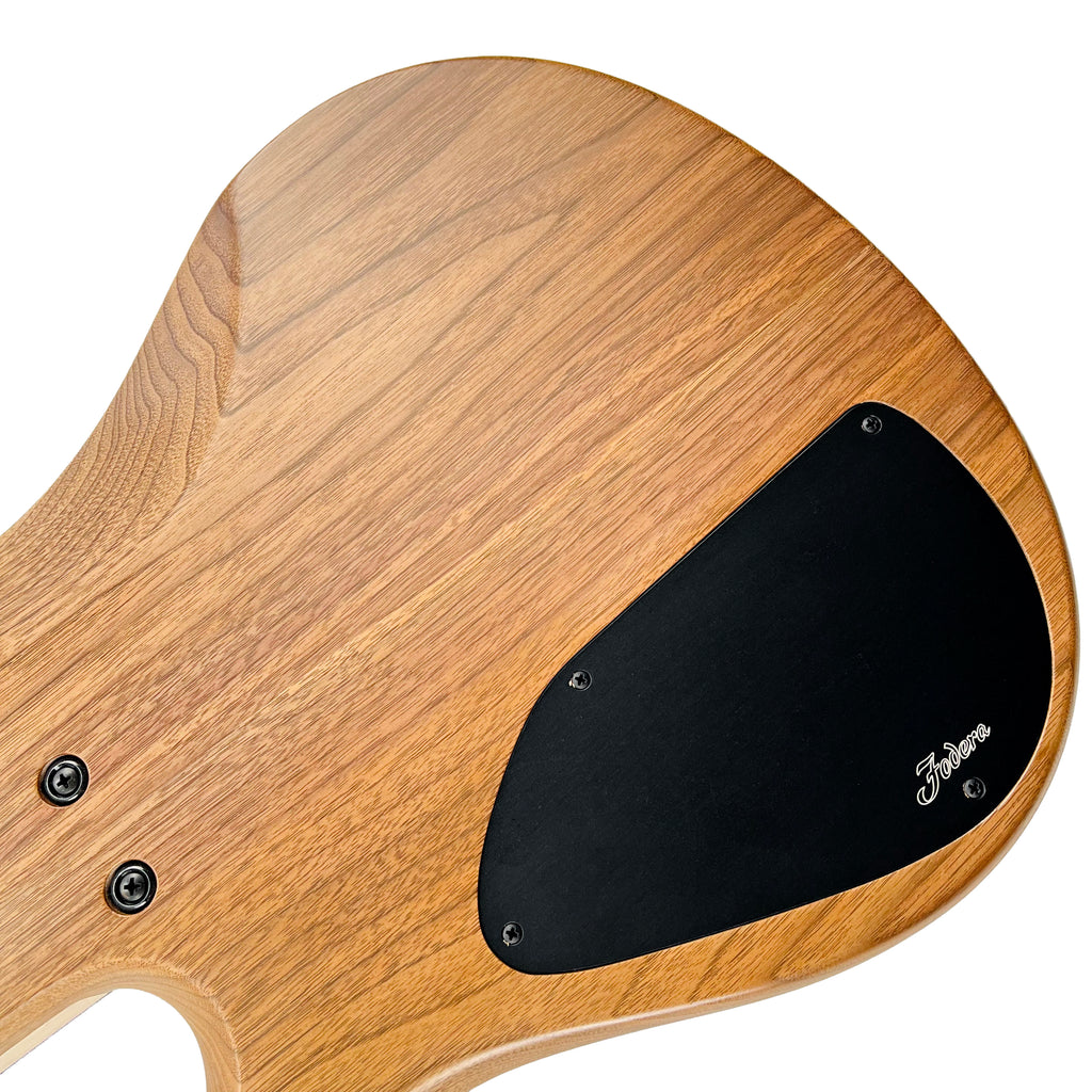 Fodera Yin Yang 4 Standard Series II Pau Amarillo / Walnut 4-String Bass Guitar - Natural - 17