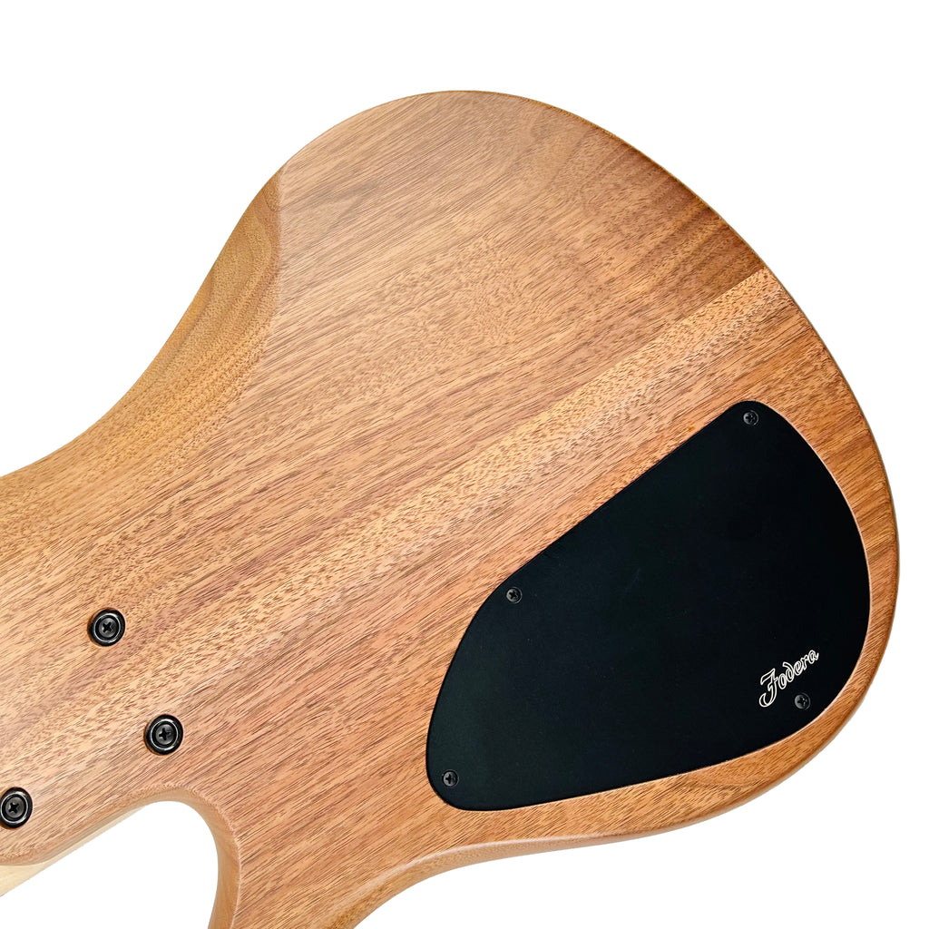 Fodera Yin Yang 5 Standard Series II Pau Amarillo / Walnut - Natural - 14